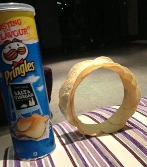 Sirkeli Pringles denediniz mi?