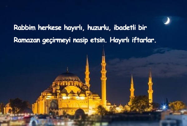 iftar mesajı