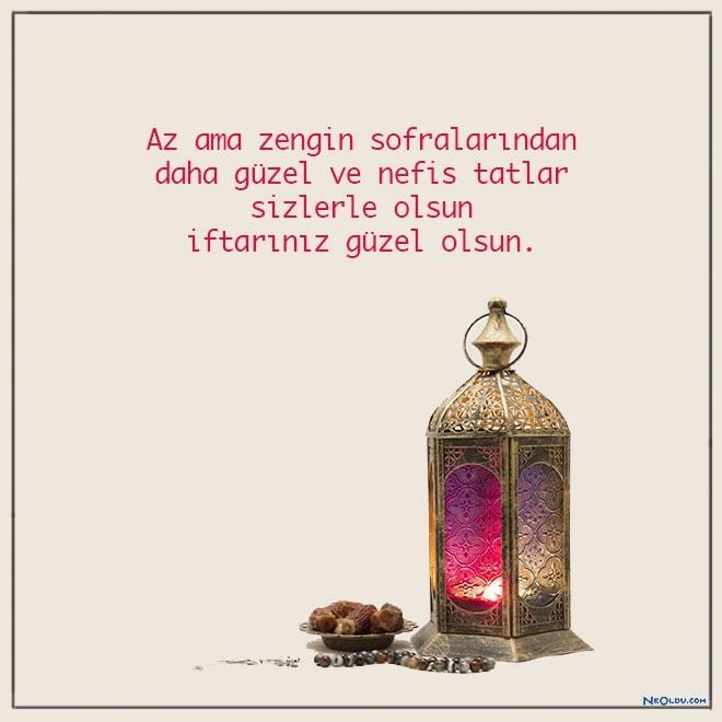 resimli iftar mesajı