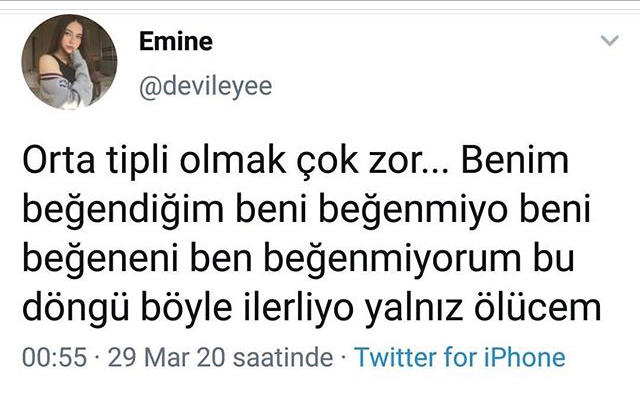 Orta tipli misiniz yoksa güzel/çirkin misiniz?