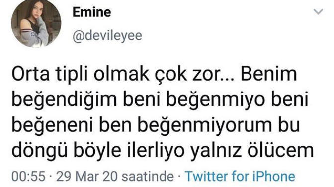 Orta tipli misiniz yoksa güzel/çirkin misiniz?