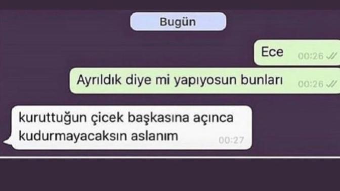 Eski sevgili kudurtulmayı hak eder mi?