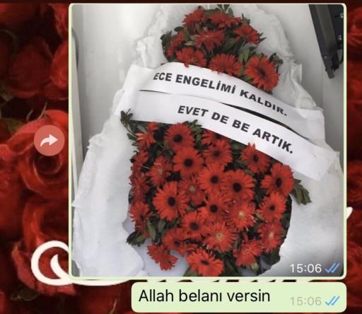 Manitaya engeli kaldırsın diye çelenk gönderdim acaba fazla mı abartı oldu?