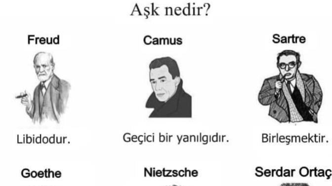 Sizce aşk nedir?