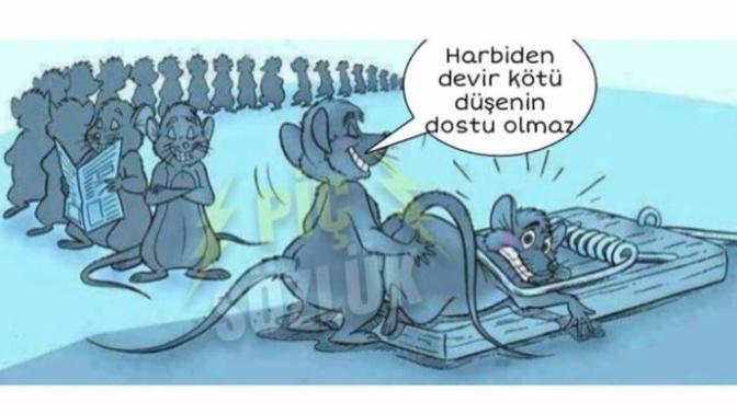 Gerçekten de düşenin dostu olmaz mı?