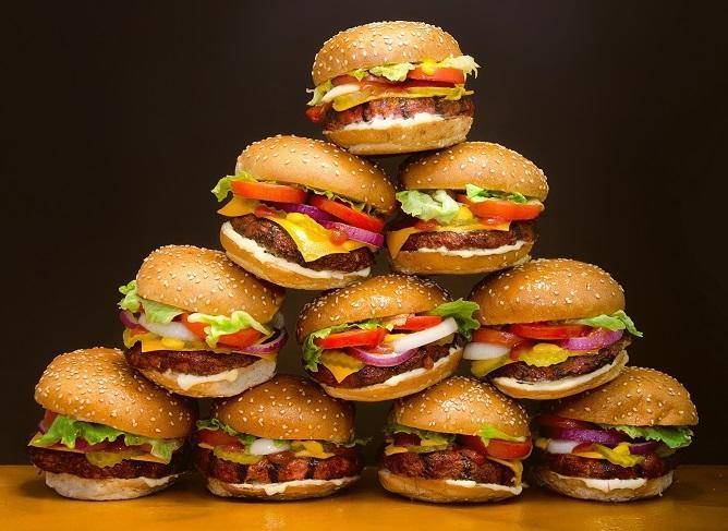 fast food - hamburgerler
