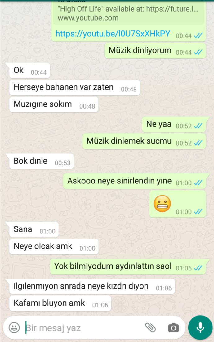 Sevgilim abaza dalga geçiyorum haksız mıyım fotolu?