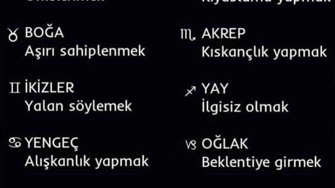 Burçların Aşktaki günahları nedir?
