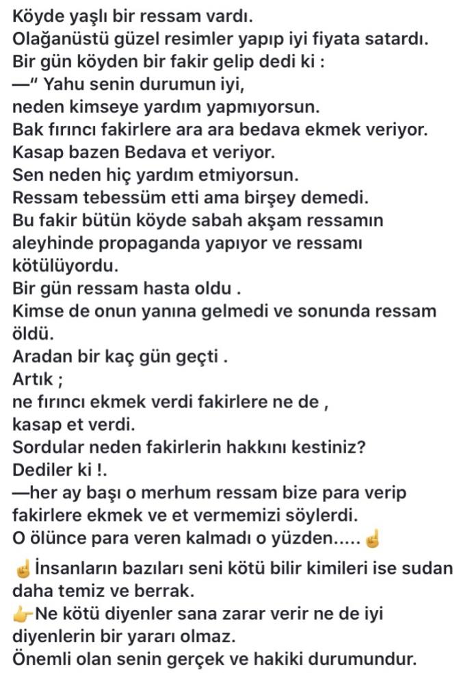 İnsanları dış görünüşüne göre değerlendirmemeli. Bakın aşağıda bir yaşanmış hikaye paylaştım. ? Okumak ister misiniz?