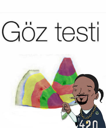 Aşağıdaki karpuz dilimini ne renk görüyorsun ?
