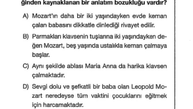Cevap A şıkkı açıklayabilecek olan var mı?