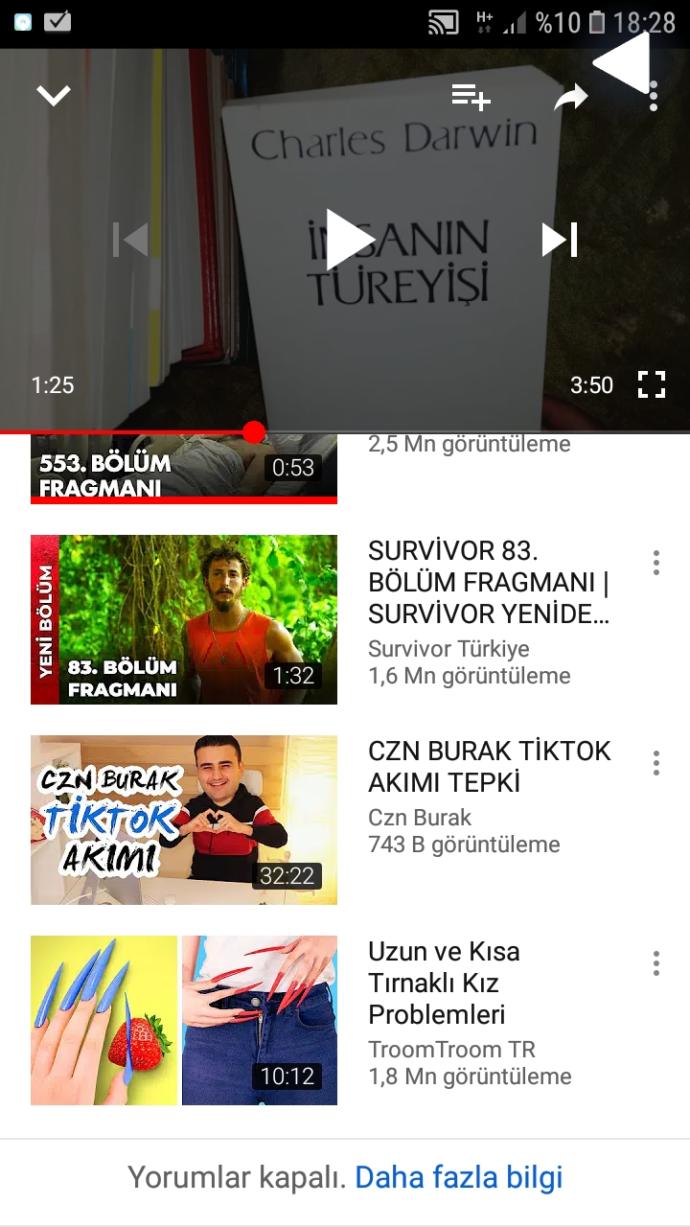 Youtube kanalımın yorumlarını nasıl açabilirim?