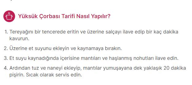 Mantı çorbası ile Yüksük Çorbası arasında ki fark nedir, hangi  tarifi yapmalıyım?