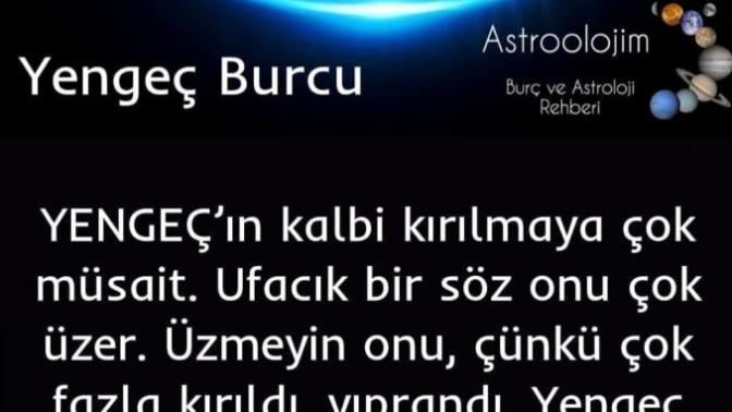 Yengeç burçlarını nasıl bilirsiniz😁?
