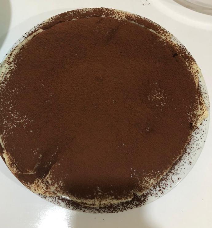Tiramisu yaptım, nasıl görünüyor sizce :) ?