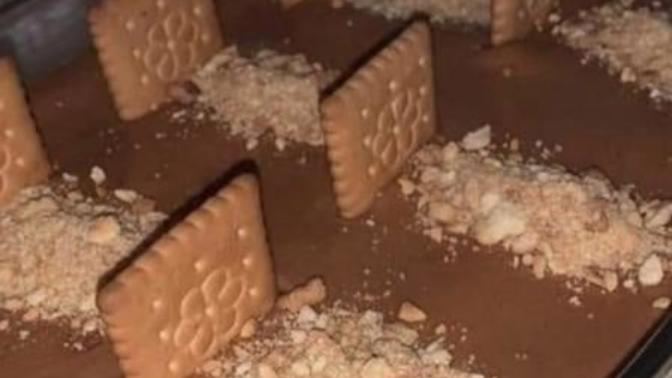Kendime bisküvili pasta yaptım nasıl olmuş?