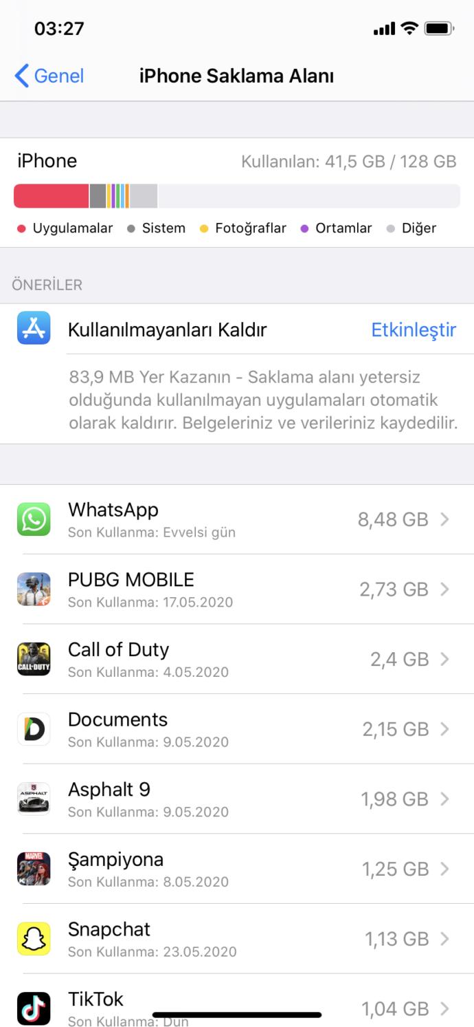 İphone xs veya xr almayı düşünüyorum. 64 gb hafıza yeter mi sizce yoksa 128 mi alayım?