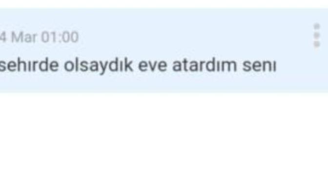 "Aynı şehirde olsaydık eve atardım seni" demek istediğiniz biri var mı?