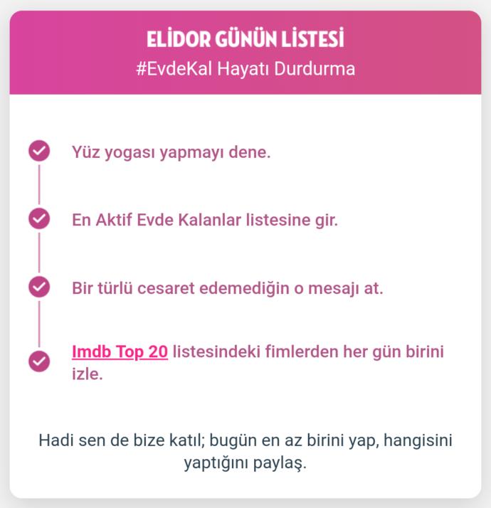 #EvdeKal karantina günlerinde hoşlandığınız kişiye mesaj attınız mı?