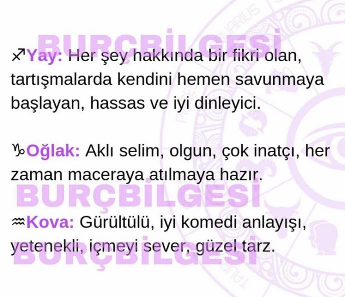 Birinin burcu nasıl tahmin edilir?