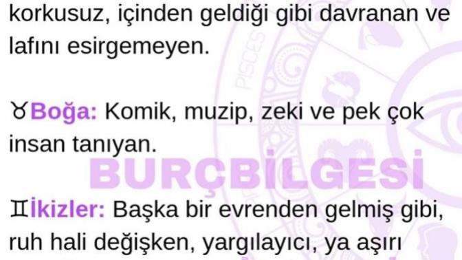 Birinin burcu nasıl tahmin edilir?