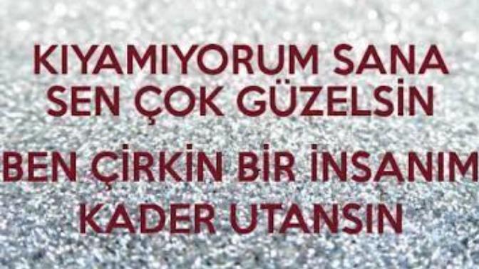 Sizin kıyamadıklarınız size kıydı mı?
