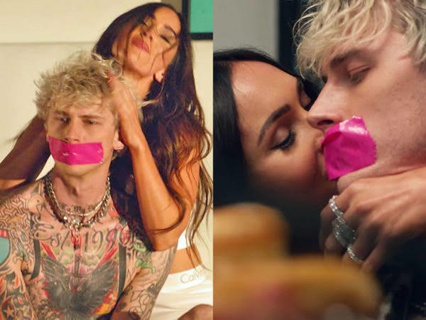Megan fox ile rapçi Machine Gun Kelly