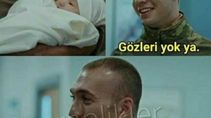 Gülünce gözlerin kısılması?