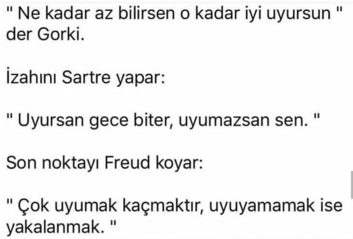 Aklınızdan ne geçiyor?