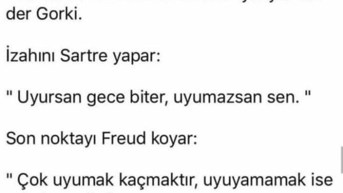 Aklınızdan ne geçiyor?