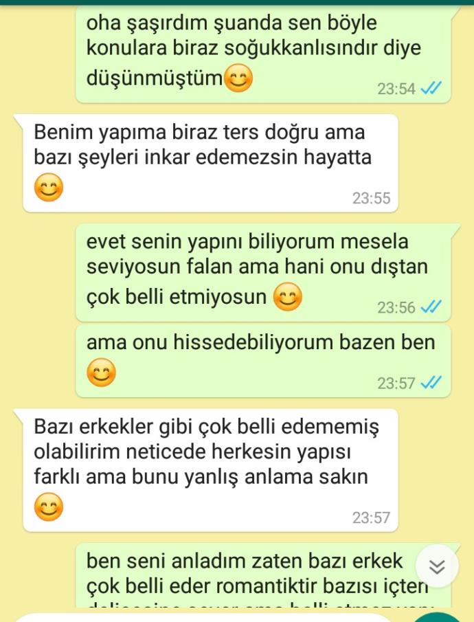 Sevgilim romantik değil böyle ufak mesajla şefkatini belli etmiyor?