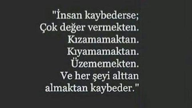 Kaybedenlerin ortak özellikleri nelerdir?
