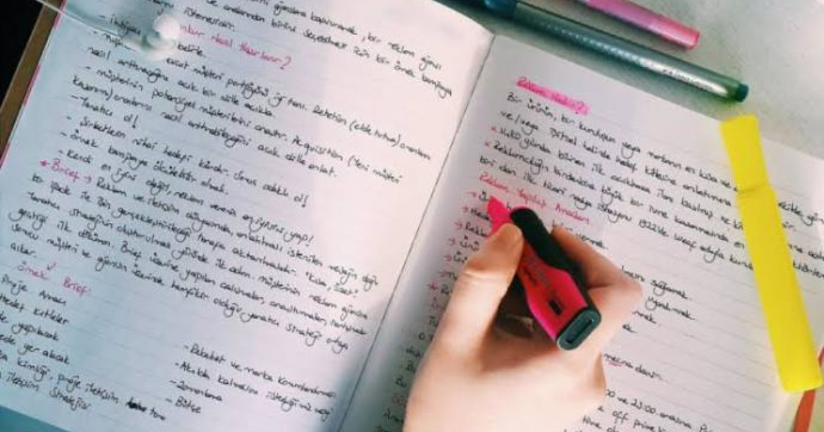 ders calismaya bir turlu baslayamiyorum ne yapmaliyim kizlarsoruyor