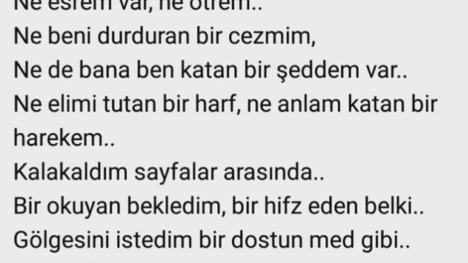 Kendinizi bir isme benzetseniz bu isim ne olurdu?