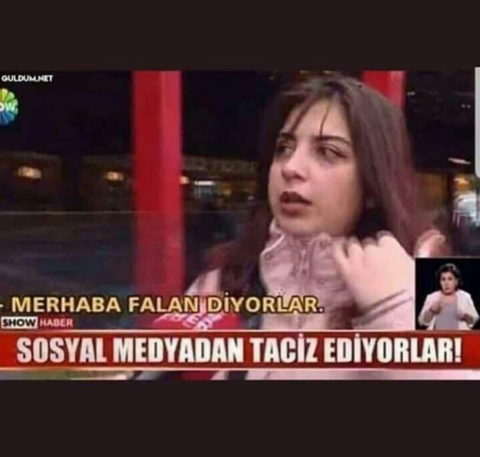 Sosyal medyadan Merhaba demek sanal tacize girer mi?