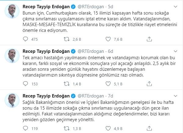 Hafta sonu sokağa çıkış yasağı iptal! Siz dışarı çıkacak mısınız?
