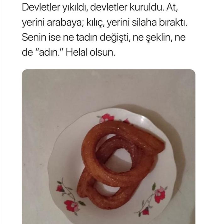 Bu tatlının adı ne?