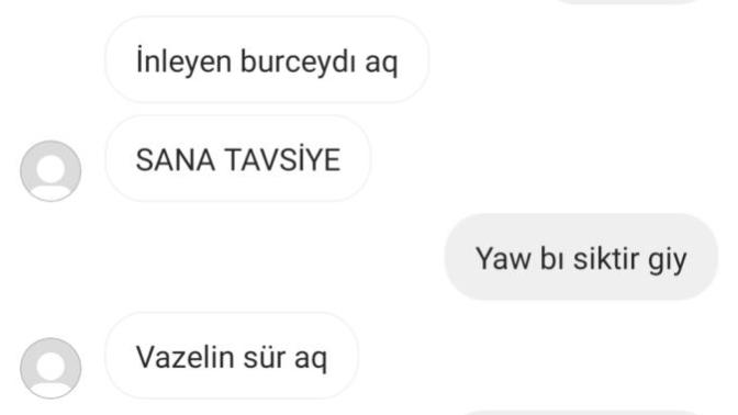Biri fake hesap açıp yeni sevgilim hakkinda bunları soyledi?