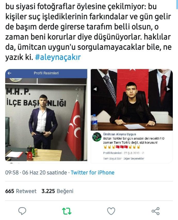 Sevgilisi Aleyna Çakır'ı döverek öldüren ve bunu videoya çeken Ümit Can Uygun neden ceza almıyor?