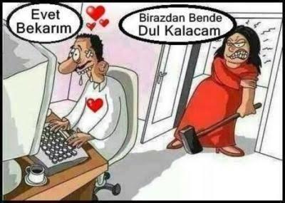 Ben olsam kafasını bilgisayara geçirirdim..