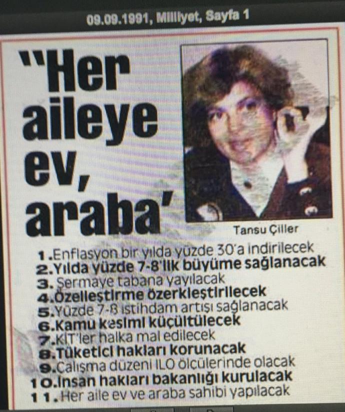 Siyasi partilerin etkilendiğiniz en büyük seçim vaadi ne idi?