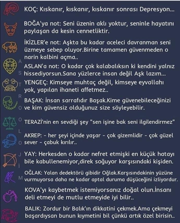 Sizin burcunuz hangisi?