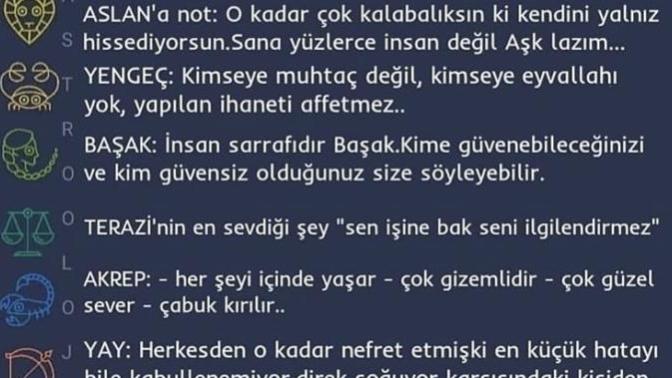 Sizin burcunuz hangisi?