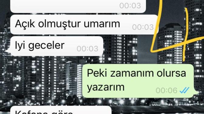 Kız kankam yazma demiyor ama yazdığımda umursamıyor?