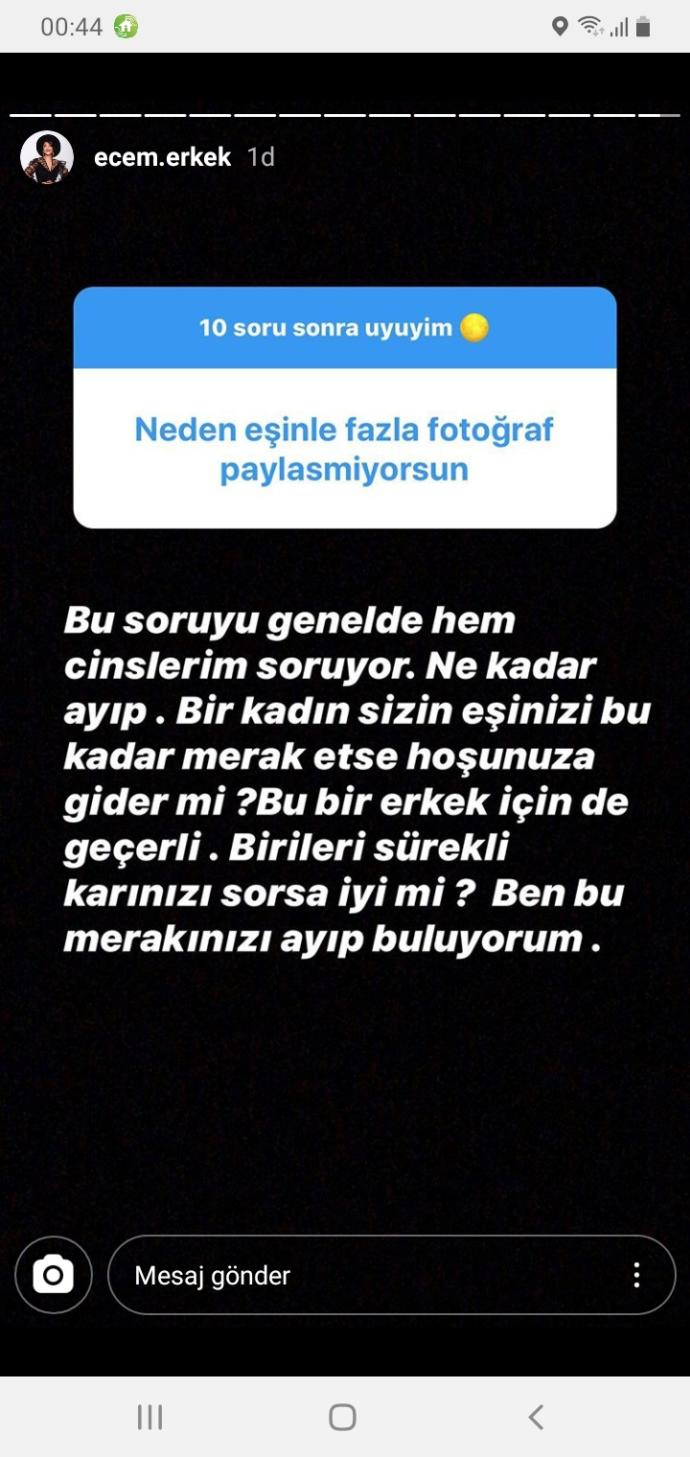Sizce Ecem erkek bu konuda haklı mı, haksız mı?