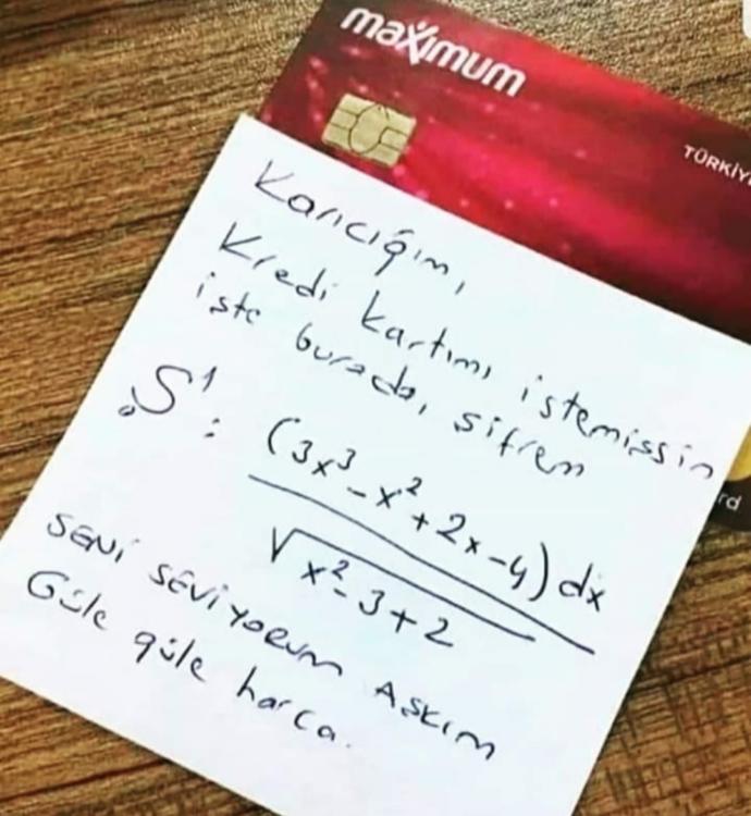 Kredi kartı şifremi çözmeme yardım eder misiniz?