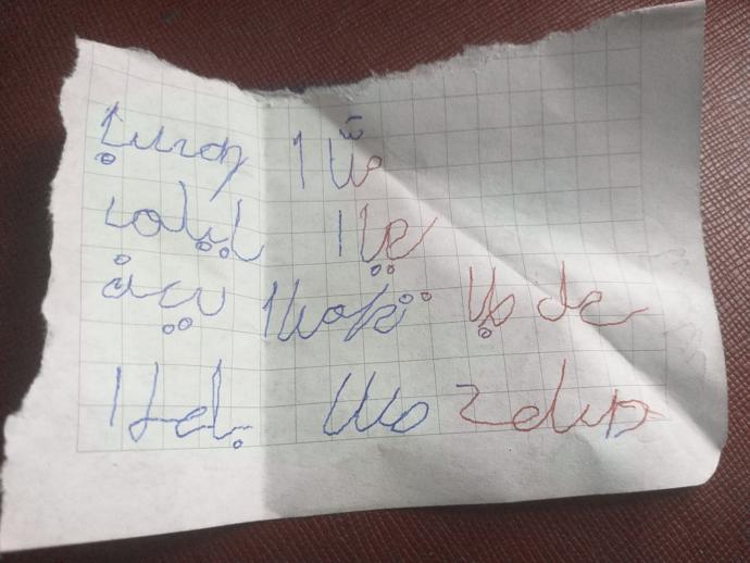 Sağdaki yerlerin neden kırmızı/mavi karışık yazıldığını bilmiyorum.
