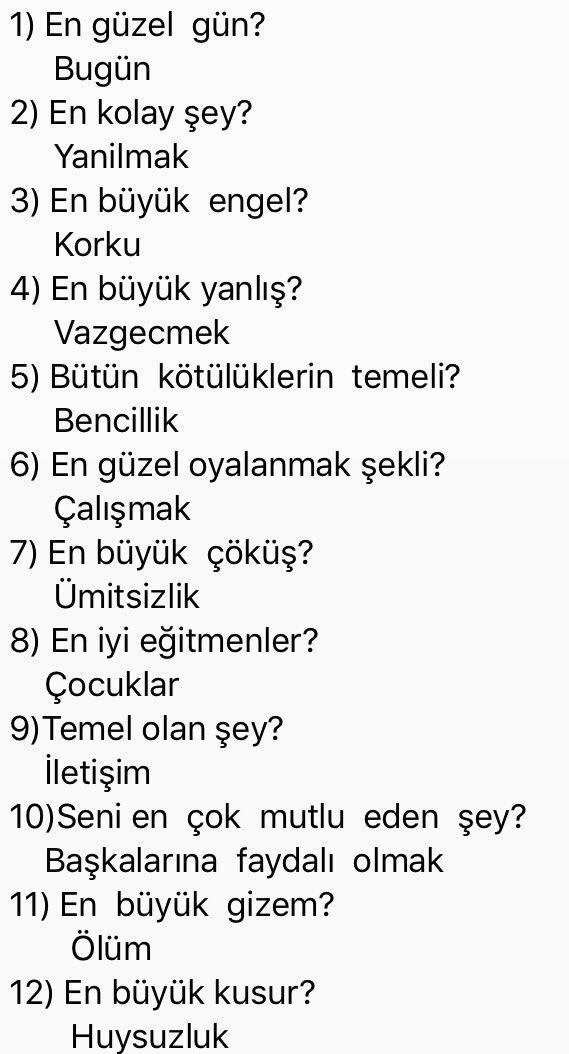 Hayatınızın en önemli anı nedir?