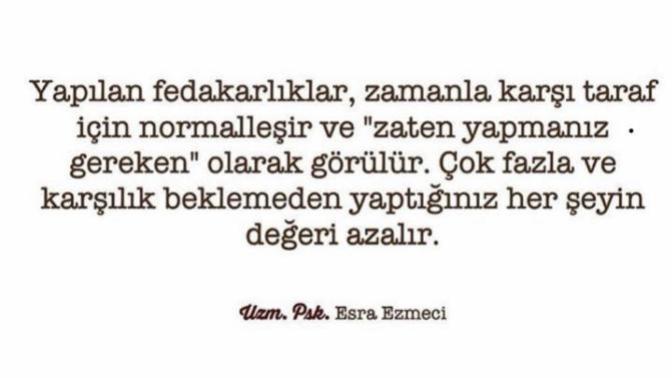 Yapılan fedakârlıklar neden görmezden gelinir?
