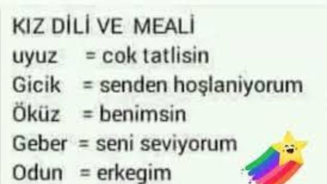 Kız/kadın dilinden anlıyor musun / kızlar siz anlaşılıyor musunuz?